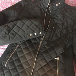 Zara quilted puffer jacket